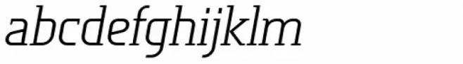 Tertre Light Italic