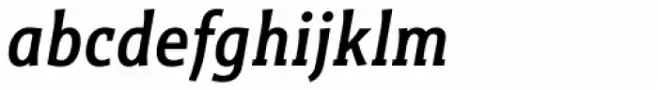 Titla Brus Condensed Medium Italic