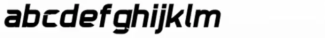 Trak Bold Italic