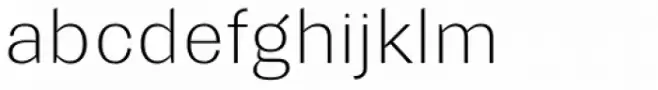 Trivia Gothic R1 Thin