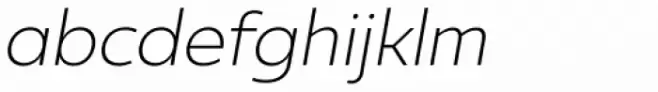 Ultine Norm Light Italic
