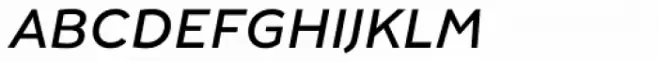 Umba Sans SC Regular Italic
