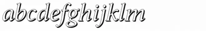 Umerica Shadow Italic