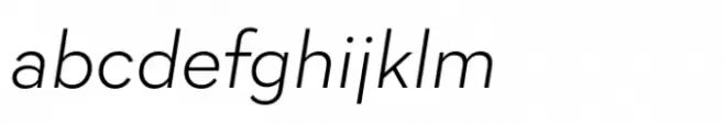 Unicore Light Italic