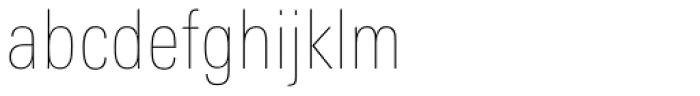 Univers Next Pro 120 Condensed UltraLight