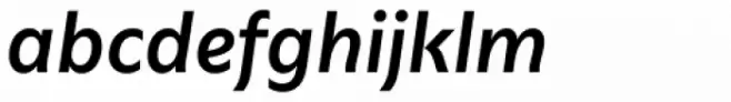 Univerza Sans Medium Italic