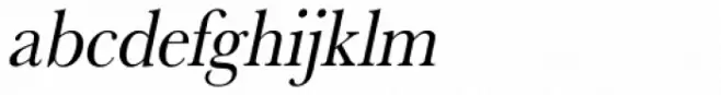URW Baskerville ExtraNarrow Oblique