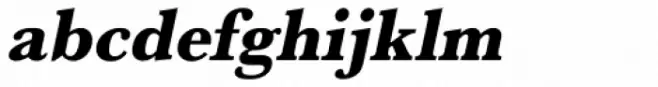 URW Baskerville Narrow ExtraBold Oblique