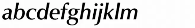 URW Classico Medium Italic