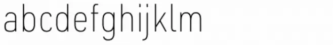 URW DIN Semi Condensed Thin