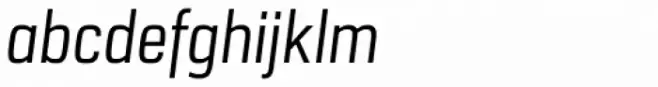 URW Dock Condensed Regular Italic