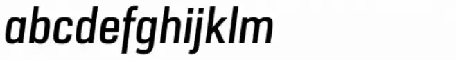 URW Dock Condensed Semi Bold Italic