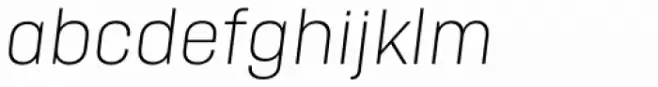 Urbandale Light Italic