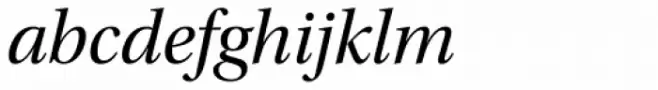 Utopia SubHead Italic