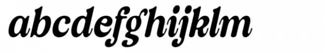 Valverde Rounded Condensed Bold Italic