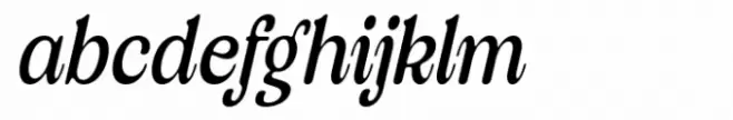 Valverde Rounded Condensed Medium Italic