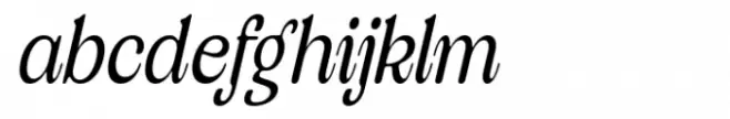 Valverde Rounded Condensed Regular Italic