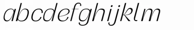 Varent Grotesk Extra Light Italic