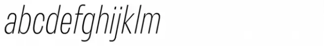 Variera Thin Italic