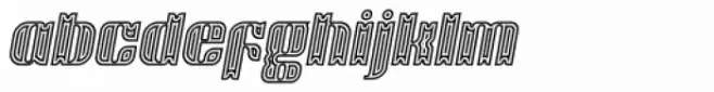Victorina Circus Black Italic