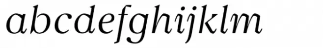 Vivala Marbod Light Italic