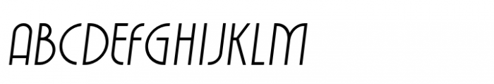 Voltdeco V02 Light Italic