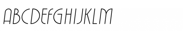 Voltdeco V02 Thin Italic
