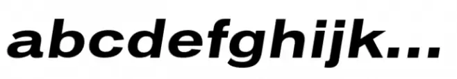 Vonnes Extended Bold Italic