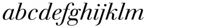 Walbaum Antiqua Pro Book Italic