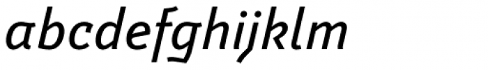 Weitalic Medium Italic