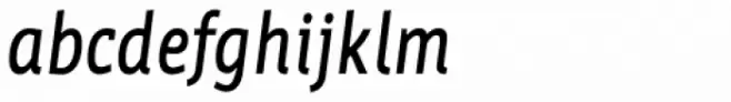 Werk Condensed Bold Italic