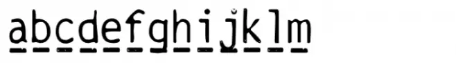 Wistar Type Dash SVG