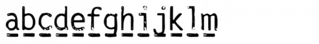 Wistar Type Faded Dash SVG