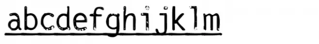 Wistar Type Faded Underline SVG