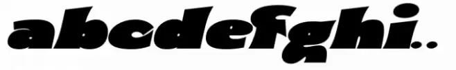 Wolfie Font Family Bold Italic