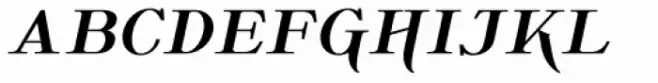 Wolverton No.1 Oblique Bold