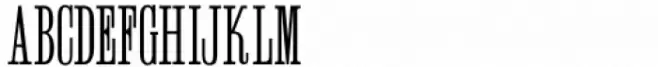Wood Serif Poster JNL Regular