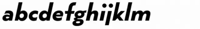Wright Deco Extra Bold Italic