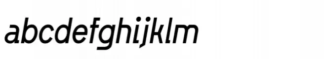 Xaver Grotesk Cond-Medium-Italic