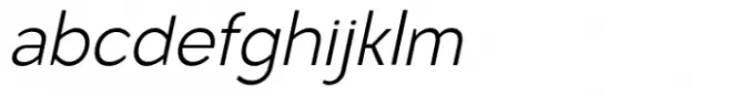 Zagist Extra Light Italic