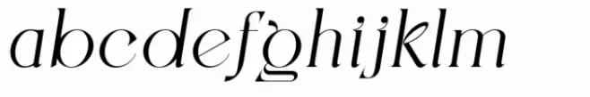 Zenoa Regular Italic