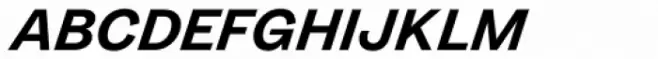 Zierde Grotesk Demibold Italic