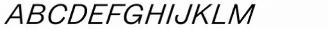 Zierde Grotesk Light Italic