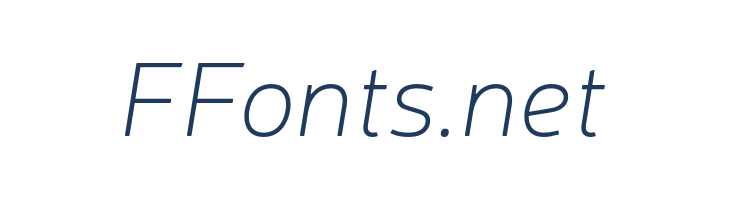 Neris Thin Italic font — Lorem ipsum body text preview