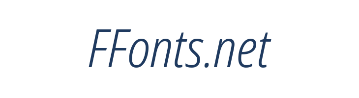 Noto Sans Condensed Light Italic font — Lorem ipsum body text preview