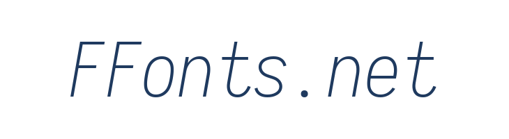 Aardvark Fixed Extralight Italic font — Lorem ipsum body text preview
