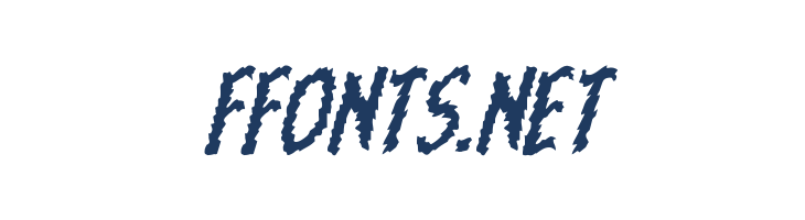 Ampire Warped Italic font — Lorem ipsum body text preview