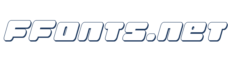 Hula Hoop Girl 3D Italic font — Lorem ipsum body text preview