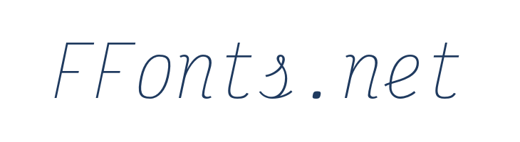 Victor Mono Thin Italic font — Lorem ipsum body text preview