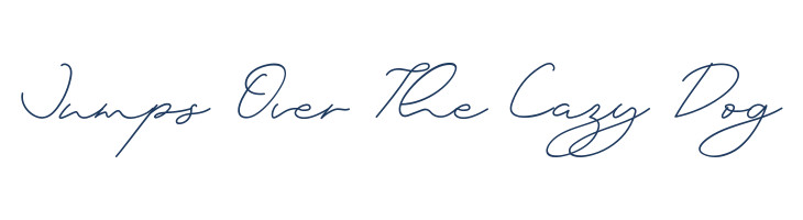 Dreamy Melodies Demo font — pangram preview